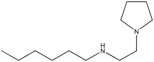 hexyl[2-(pyrrolidin-1-yl)ethyl]amine 结构式