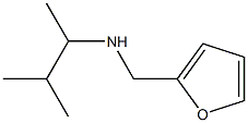 N-(1,2-dimethylpropyl)-N-(2-furylmethyl)amine 结构式