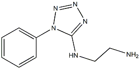 N-(1-phenyl-1H-tetrazol-5-yl)ethane-1,2-diamine 结构式