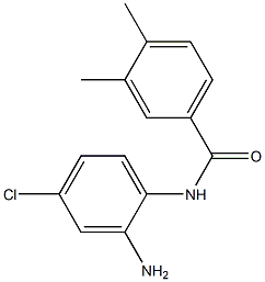 N-(2-amino-4-chlorophenyl)-3,4-dimethylbenzamide 结构式