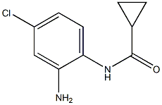 N-(2-amino-4-chlorophenyl)cyclopropanecarboxamide 结构式