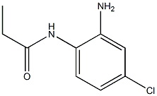 N-(2-amino-4-chlorophenyl)propanamide 结构式