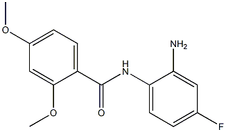 N-(2-amino-4-fluorophenyl)-2,4-dimethoxybenzamide 结构式