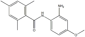 N-(2-amino-4-methoxyphenyl)-2,4,6-trimethylbenzamide 结构式