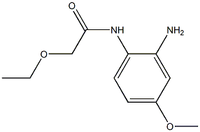 N-(2-amino-4-methoxyphenyl)-2-ethoxyacetamide 结构式