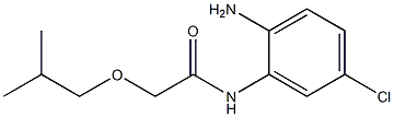 N-(2-amino-5-chlorophenyl)-2-(2-methylpropoxy)acetamide 结构式