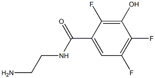 N-(2-aminoethyl)-2,4,5-trifluoro-3-hydroxybenzamide 结构式