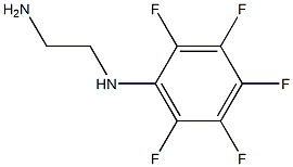 N-(2-aminoethyl)-N-(pentafluorophenyl)amine 结构式