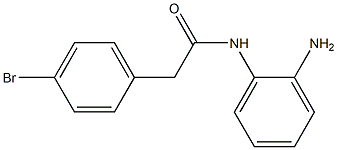 N-(2-aminophenyl)-2-(4-bromophenyl)acetamide 结构式