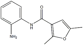 N-(2-aminophenyl)-2,5-dimethyl-3-furamide 结构式
