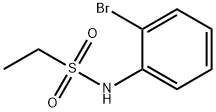 N-(2-bromophenyl)ethanesulfonamide 结构式