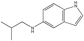 N-(2-methylpropyl)-1H-indol-5-amine 结构式