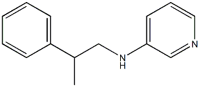 N-(2-phenylpropyl)pyridin-3-amine 结构式