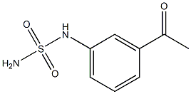 N-(3-acetylphenyl)sulfamide 结构式