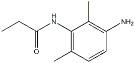 N-(3-amino-2,6-dimethylphenyl)propanamide 结构式