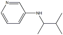 N-(3-methylbutan-2-yl)pyridin-3-amine 结构式
