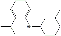 N-(3-methylcyclohexyl)-2-(propan-2-yl)aniline 结构式