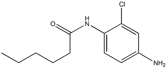 N-(4-amino-2-chlorophenyl)hexanamide 结构式