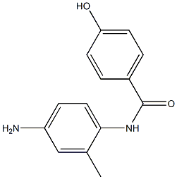 N-(4-amino-2-methylphenyl)-4-hydroxybenzamide 结构式