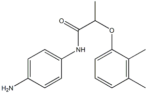 N-(4-aminophenyl)-2-(2,3-dimethylphenoxy)propanamide 结构式