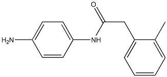 N-(4-aminophenyl)-2-(2-methylphenyl)acetamide 结构式