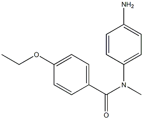 N-(4-aminophenyl)-4-ethoxy-N-methylbenzamide 结构式