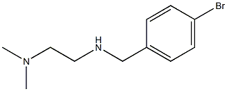 N'-(4-bromobenzyl)-N,N-dimethylethane-1,2-diamine 结构式