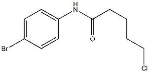 N-(4-bromophenyl)-5-chloropentanamide 结构式