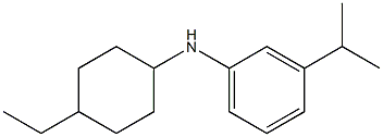 N-(4-ethylcyclohexyl)-3-(propan-2-yl)aniline 结构式