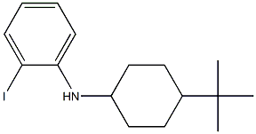 N-(4-tert-butylcyclohexyl)-2-iodoaniline 结构式