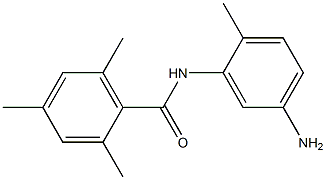 N-(5-amino-2-methylphenyl)-2,4,6-trimethylbenzamide 结构式