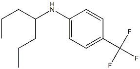 N-(heptan-4-yl)-4-(trifluoromethyl)aniline 结构式