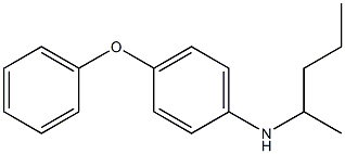 N-(pentan-2-yl)-4-phenoxyaniline 结构式