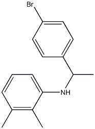 N-[1-(4-bromophenyl)ethyl]-2,3-dimethylaniline 结构式