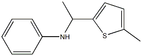 N-[1-(5-methylthiophen-2-yl)ethyl]aniline 结构式