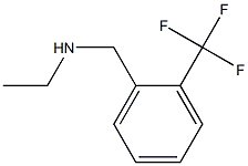 N-[2-(trifluoromethyl)benzyl]ethanamine 结构式