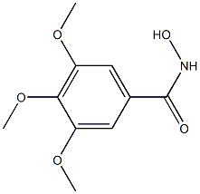 N-hydroxy-3,4,5-trimethoxybenzamide 结构式