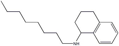 N-octyl-1,2,3,4-tetrahydronaphthalen-1-amine 结构式