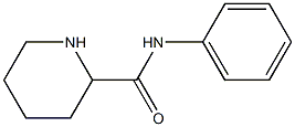 N-phenylpiperidine-2-carboxamide 结构式