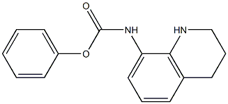 phenyl N-(1,2,3,4-tetrahydroquinolin-8-yl)carbamate 结构式