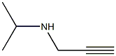 prop-2-yn-1-yl(propan-2-yl)amine 结构式