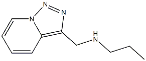 propyl({[1,2,4]triazolo[3,4-a]pyridin-3-ylmethyl})amine 结构式