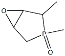 6-Oxa-3-phosphabicyclo[3.1.0]hexane,  2,3-dimethyl-,  3-oxide 结构式