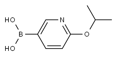 2-异丙氧基吡啶-5-硼酸 结构式