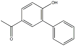 1-(6-羟基-[1,1'-双苯基]-3-基)乙烷-1-酮 结构式