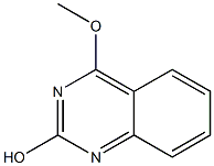 4-methoxy-2-quinazolinol 结构式