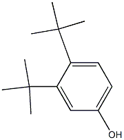 3,4-ditert-butylphenol 结构式