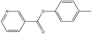 4-methylphenyl nicotinate 结构式