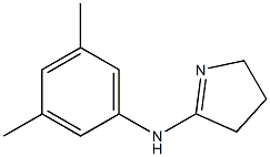N-(3,4-dihydro-2H-pyrrol-5-yl)-N-(3,5-dimethylphenyl)amine 结构式