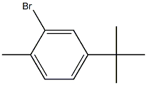 2-bromo-4-tert-butyl-1-methylbenzene 结构式